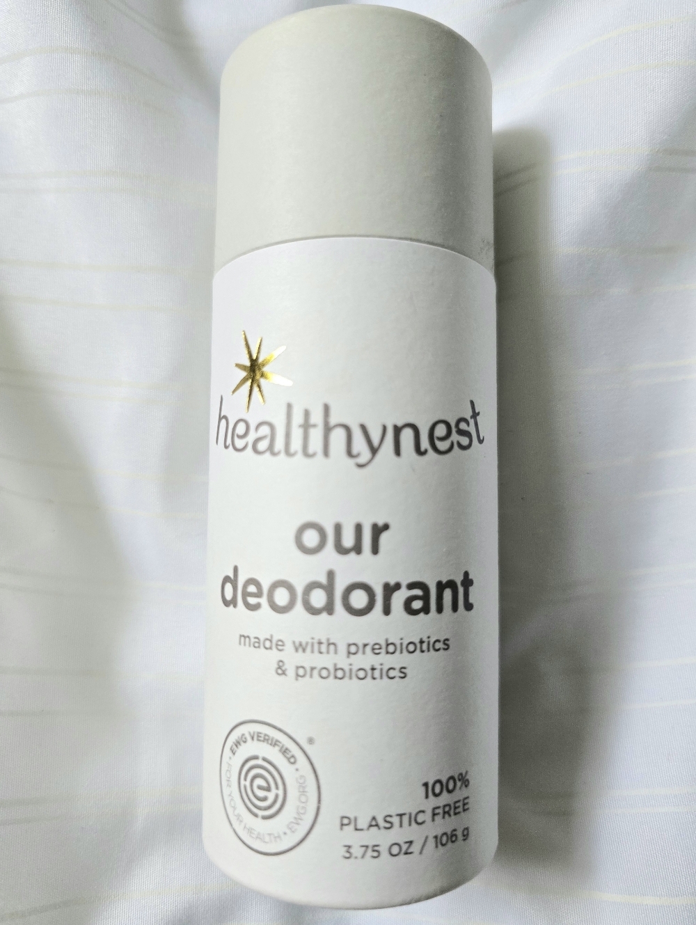 Healthynest Organic Deodorant Stick New Never Used Aluminum Free
